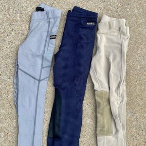 Kerrits size M girls riding tights